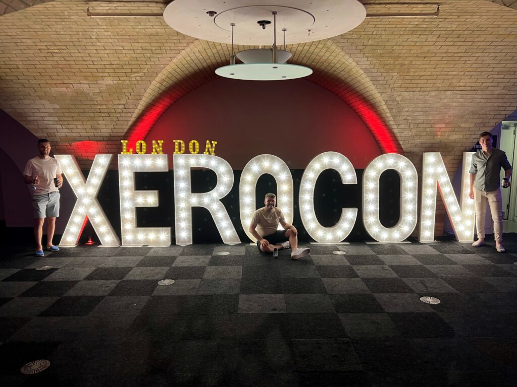 Grenfell James at a Xero accounting software conference